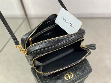 dior caro double pouch